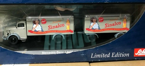 MERCEDES-BENZ L6600 MIT 2-ACHS-ANHANGER SINALCO by SCHUCO 1:43 TRUCK & TRAILER - Picture 4 of 5