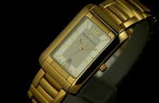 DISPLAY STOCK Maurice Lacroix Watch Miros Date Gold Plate 29mm x 35mm 