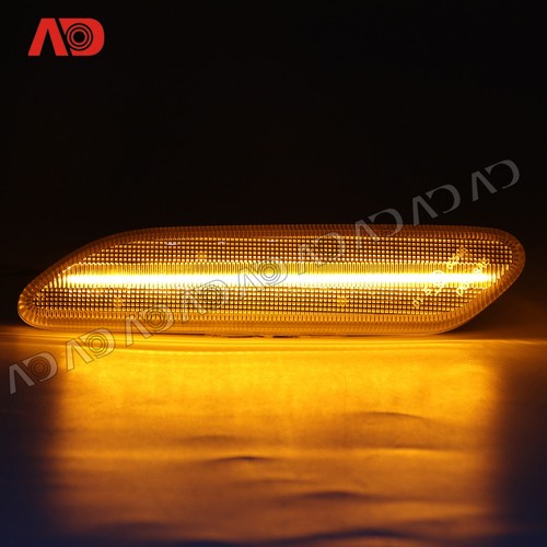For 12-17 Mini Cooper Countryman Paceman R60 R61 LED Fender Side Marker Lights - Foto 2 di 7