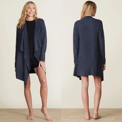Barefoot Dreams Calypso Cozychic Lite Open Cardigan Wrap Bamboo 