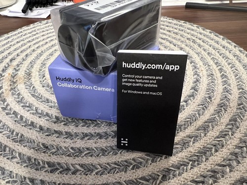 Huddly IQ Full HD 1080p USB Video Conferencing Camera 150-Degree View - 第 1/2 張圖片