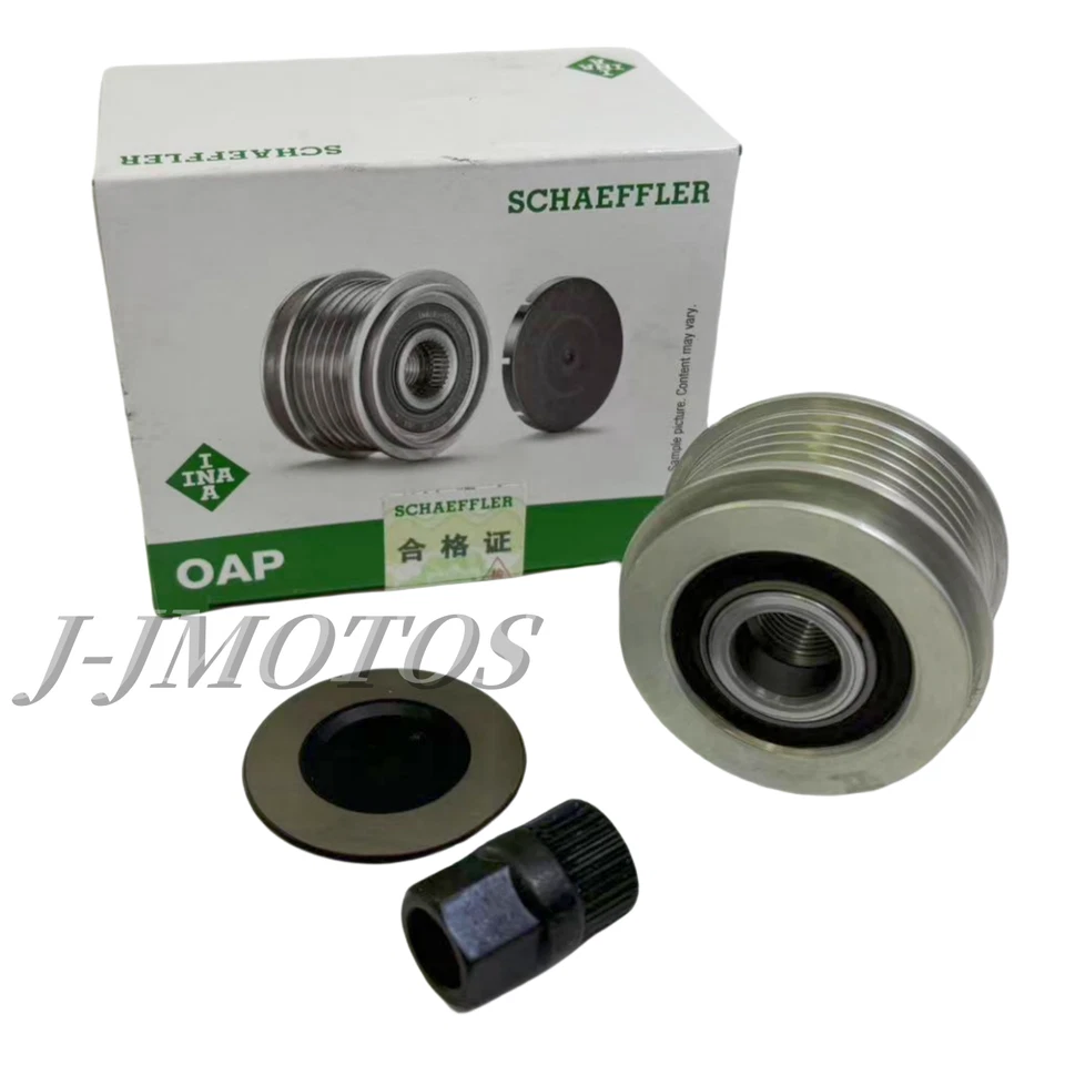 Alternator Pulley Fit For Volkswagen Jetta Beetle CC Tiguan Audi A3 5350041100 Foto 3 de 4