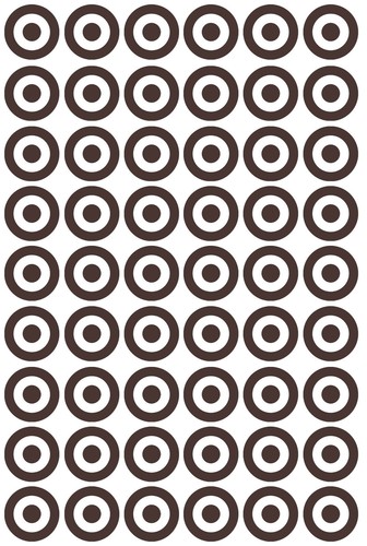 Small Target, Bullseye Shaped Vinyl Wall Stickers, Decals, Craft, Cardmaking - Picture 20 of 23