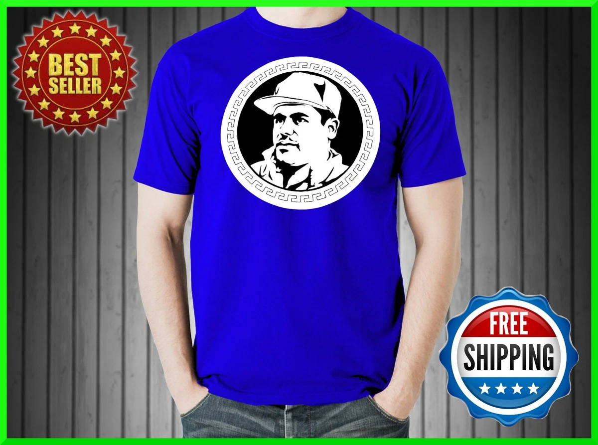 T-shirt Homme Alstyle - Noir - Imprimé El Chapo Guzman - Taille M - Coton Jersey