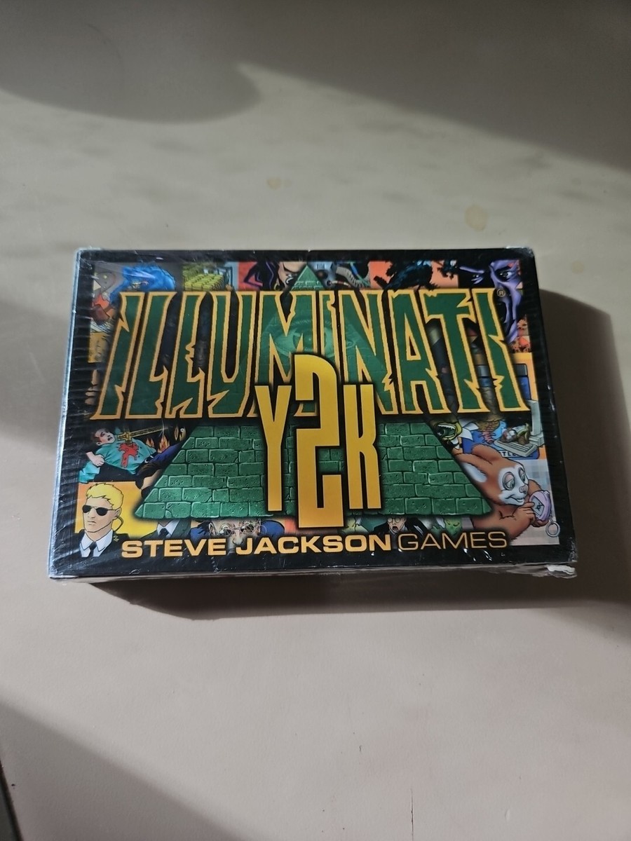Y2K Expansion Illuminati 1st Edition Card Game Steve Jackson SJG