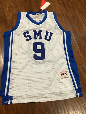 Steve Nash Headgear Classic SMU High School Basketball SMU Jersey