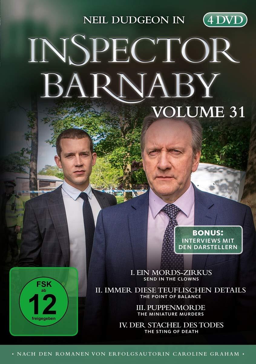 Inspector Barnaby Vol. 31 [4 DVDs] (DVD) Neil Dudgeon Nick Hendrix Fiona Dolman