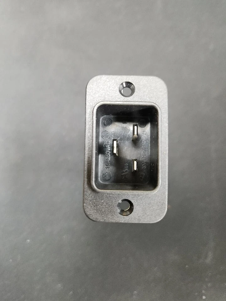 NEW CORCOM 20EEJ1 F7892A Power Receptacle EMI Filter 20A 120/250V - Image 4 of 4