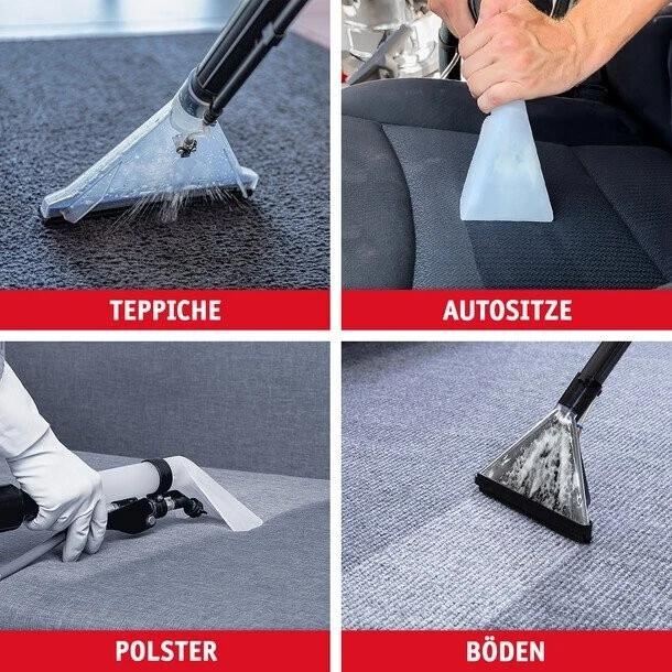 WALTER Nass /-Trockensauger 1600W, Sprühsauger, Trockensaugen, Nasssaugen, 20L - Bild 4 von 4