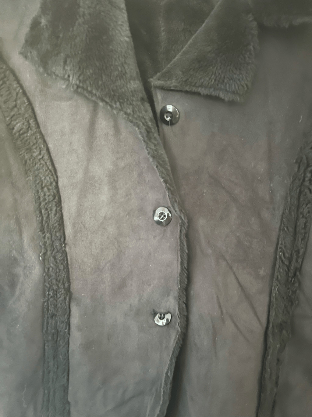 Faux shearling jacket - image 3