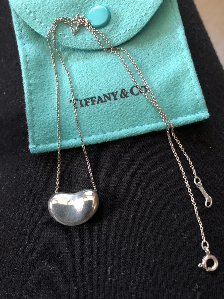TIFFANY BEAN By Elsa Perrtti STERLING SILVER | eBay