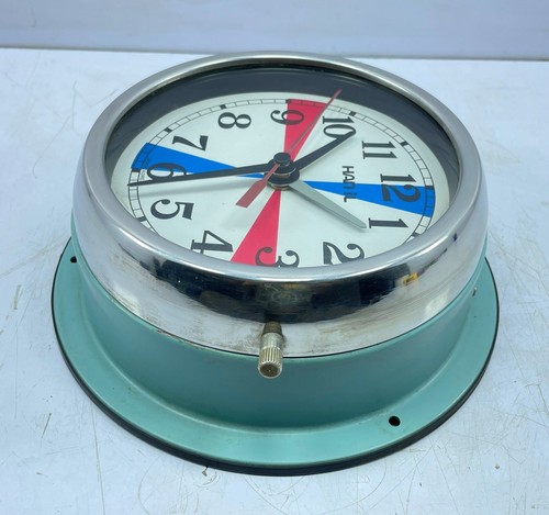 Han il HIC 251-1 Uhr Marine Captain Kabine Sklave Uhr Sklave Vintage Industriell - Bild 15 von 19