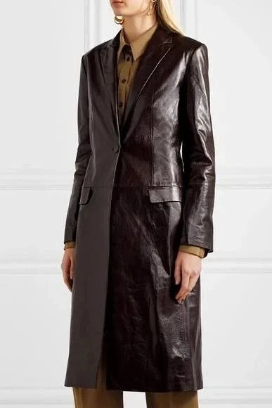 Theory Leather Trench Coat Brand New with tags Original Price 1 895
