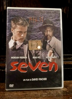 DVD - Seven mit Brad Pitt, Morgan Freeman und Kevin Spacey R2