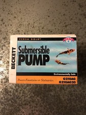 1997 BECKETT VERSA GOLD SUBMERSIBLE PUMP POND...