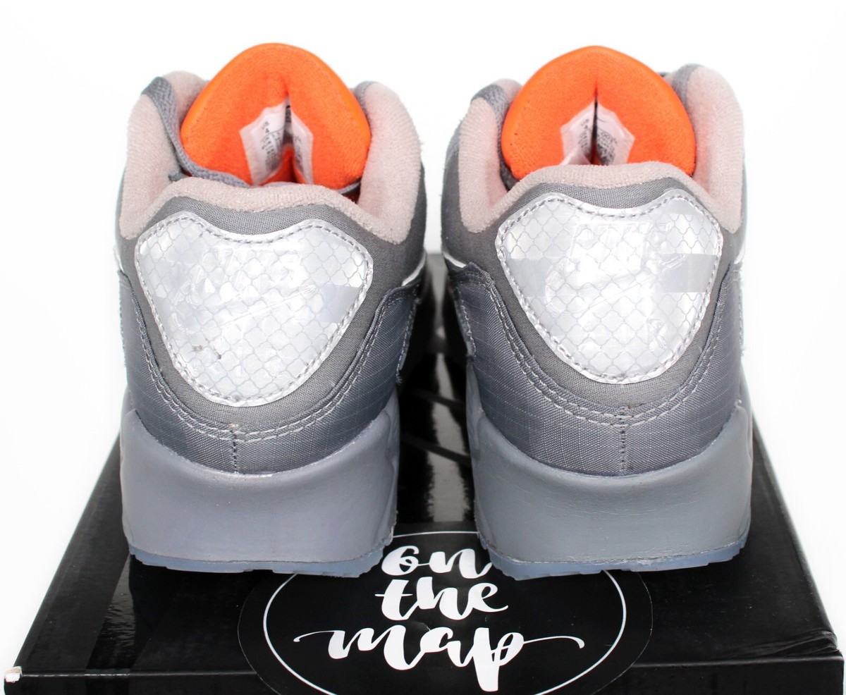 nike air max 90 basement smoke grey & reflect silver