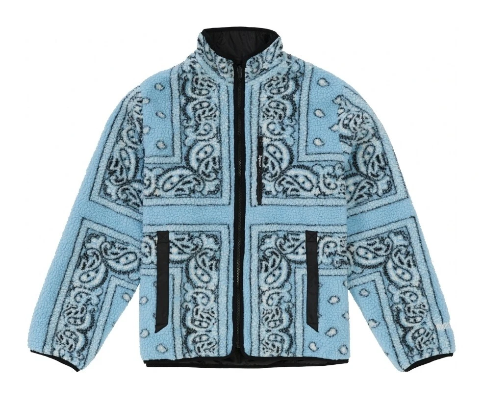 veste polaire bandana supreme réversible   grande
