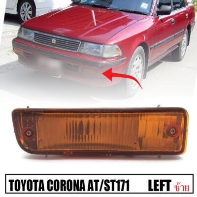 Bumper Lamp Light Left LH For Toyota Corona AT171 ST170 ST171 1988