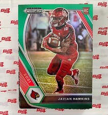 2021 Panini Prizm Draft Picks JAVIAN HAWKINS RC GREEN PRIZM ROOKIE