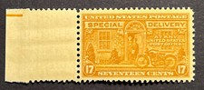 Travelstamps: 1944 US Stamps Scott #E18 17c  Motorcycle Harley-Davidson MNH OG