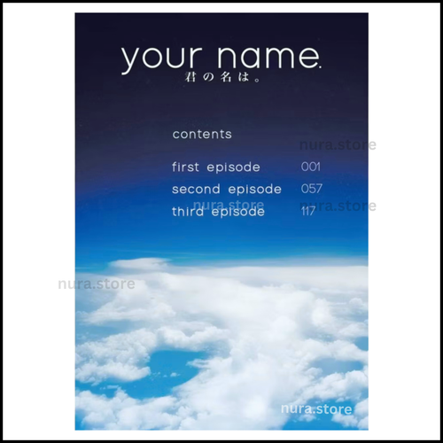 Comic Manga Your Name Kimi No Na Wa Versión en Inglés Volumen 1-3 Juego Completo - Imagen 4 de 10