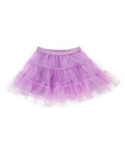 GYMBOREE BUTTERFLY BLOSSOMS LAVENDER TIERED TULLE SKIRT 3 6 12 18 24 2T 3T 4T NW