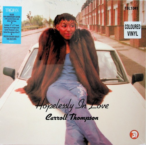 CARROLL THOMPSON - Hopelessly In Love LP (NEW* 2021 Coloured Vinyl) 1981 Trojan - Picture 2 of 3