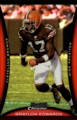 A1135- 2008 Bowman Chrome Fb Verschiedene Einsatz Karten -du Pick- 15 + Gratis