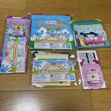 Ichiban kuji Tamagotchi Puchi puchi Omisetchi Pouch collection All 5 set E