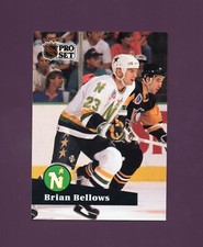 1991 Pro Set Brian Bellows #109 - Minnesota North Stars