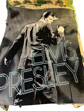 RARE Elvis Presley Fleece Blanket Throw VANDOR / Alfred Wertheimer Photo 63 x 49