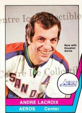 1977-78 O-Pee-Chee WHA #30 Andre Lacroix