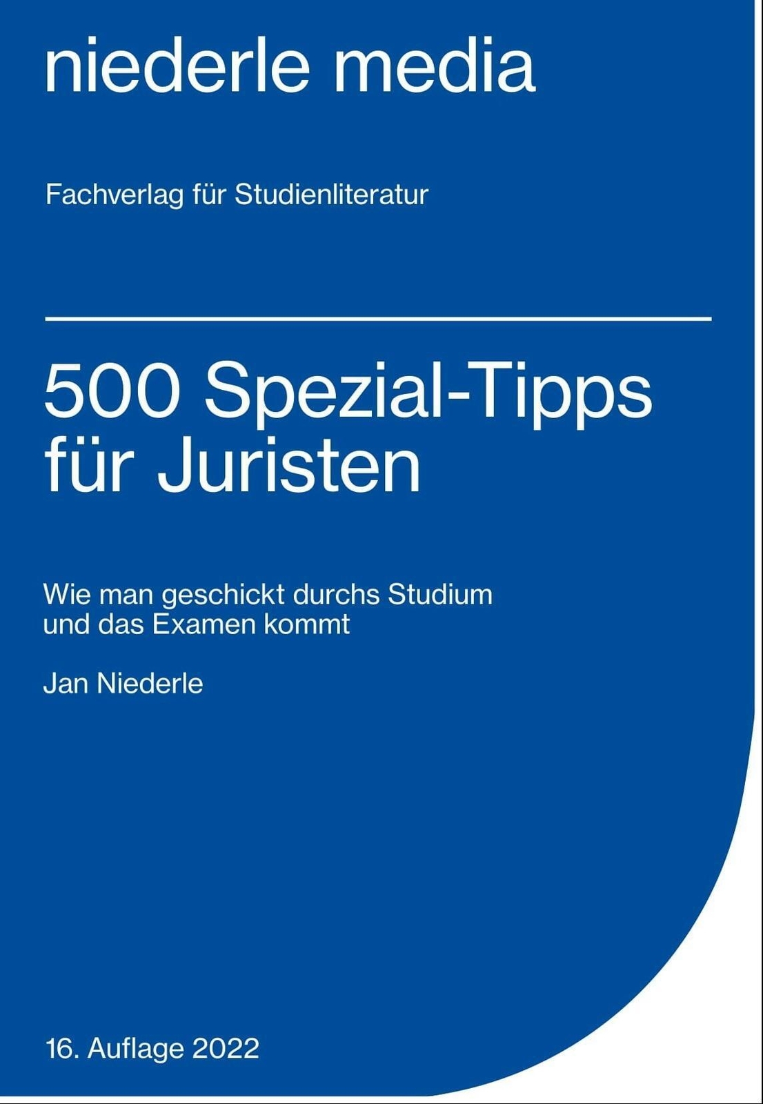 Thumbnail - 500 Spezial-tipps Für Juristen Jan Niederle Taschenbuch 124 S. Deutsch