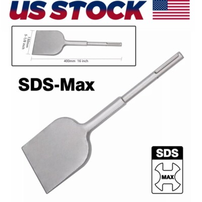 SDS MAX 400mm Long Jack Hammer Clay Spade Chisel Trenching Jackhammer Shovel