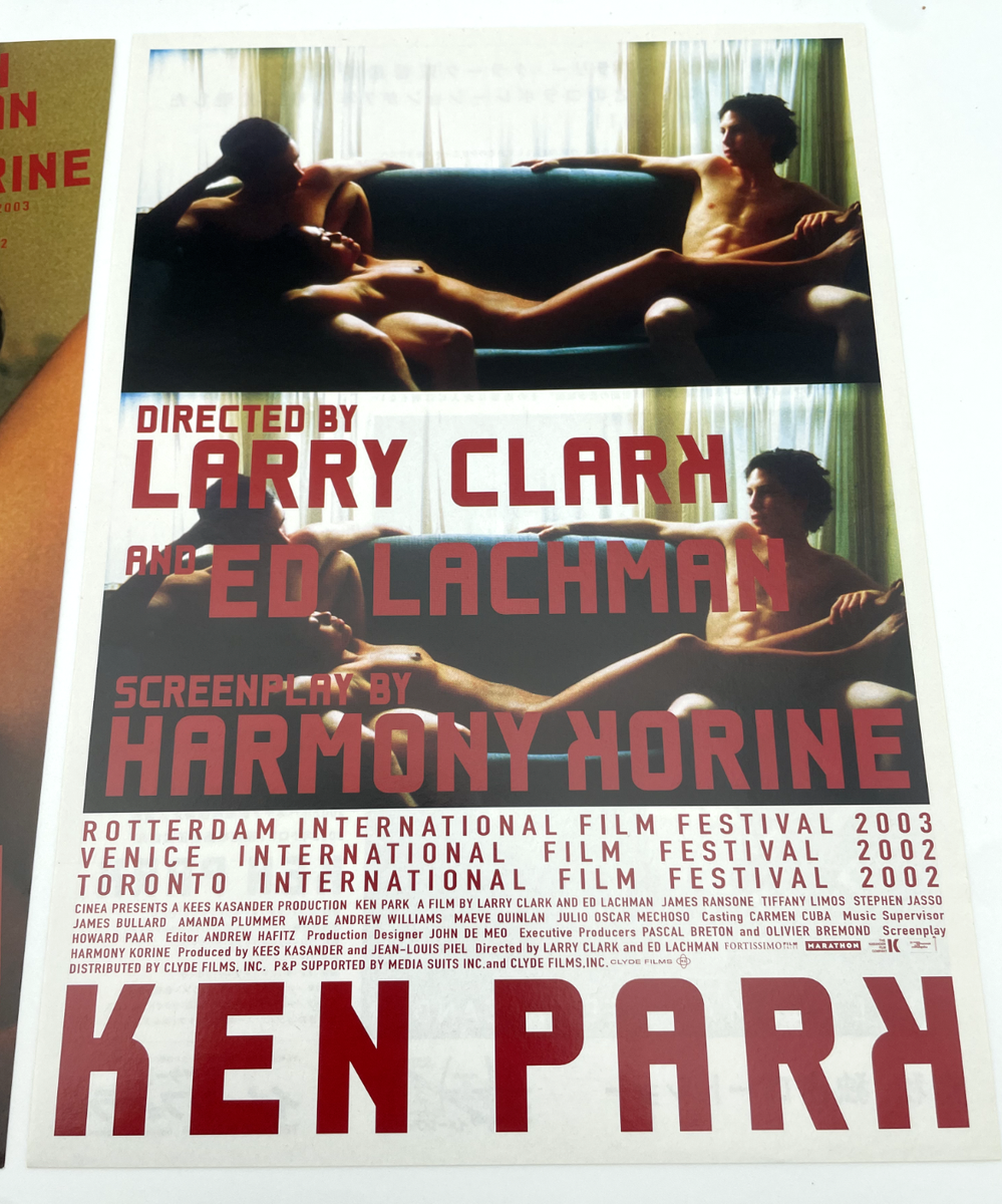 KEN PARK B5 Mini Poster / Larry Clark / Harmony Korine