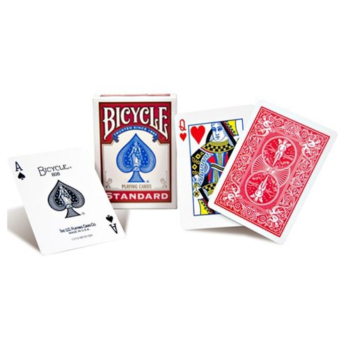 Fahrrad 2er-Pack Standard Index Poker Spielkarten 1 rot & 1 blau Deck neu versiegelt - Bild 6 von 8