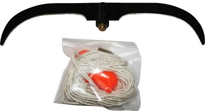 23cm Doppelkrautschneider mit Schnur Weedcutter weed cutter Karpfen Teich Angeln
