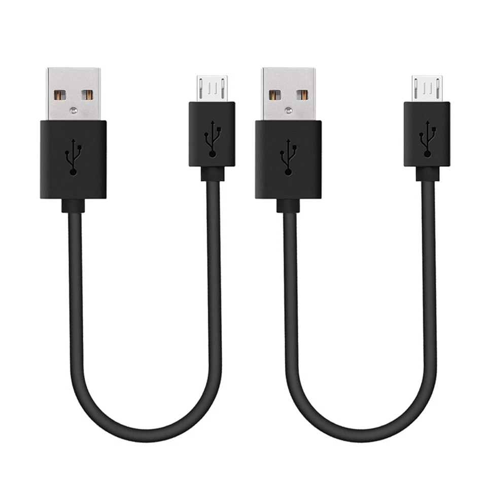 Short 15cm Fast Charging Cable Micro USB Data Cord For Samsung Android Lots AU - image 2 of 4