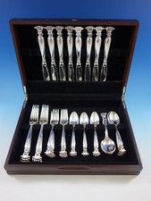 Romance of the Sea by Wallace Sterling Silver Flatware Set Service 40 pcs Dinner