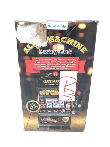 Spardose Spielautomat, Plastik, Bunt, 24x38.7x16.6 cm, Casino-Feeling - Bild 5 von 6