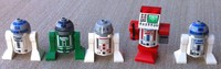 5 Lego Star Wars Droids R2d2 & Friends -- All Lego Original Parts 5 Lego Star Wars Droids R2d2 & Friends -- All Lego Original Parts