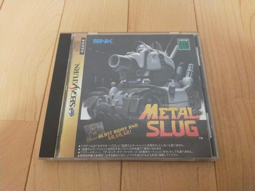 Metal Slug Sega Saturn SS SEGA Action Shooter Tested Working in Japan w/Tracking - Picture 1 of 10
