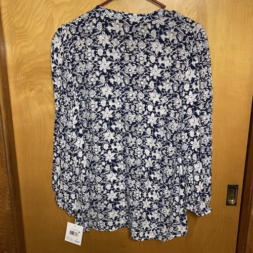 Falls Creek Womens Small Tunic Top Lightweight Shirt Blouse NWT Never Worn! - Picture 4 of 5