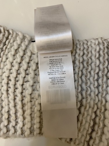 NAF NAF Damen Frauen Haarband Stirnband Ecru / Gold - Bild 8 von 10