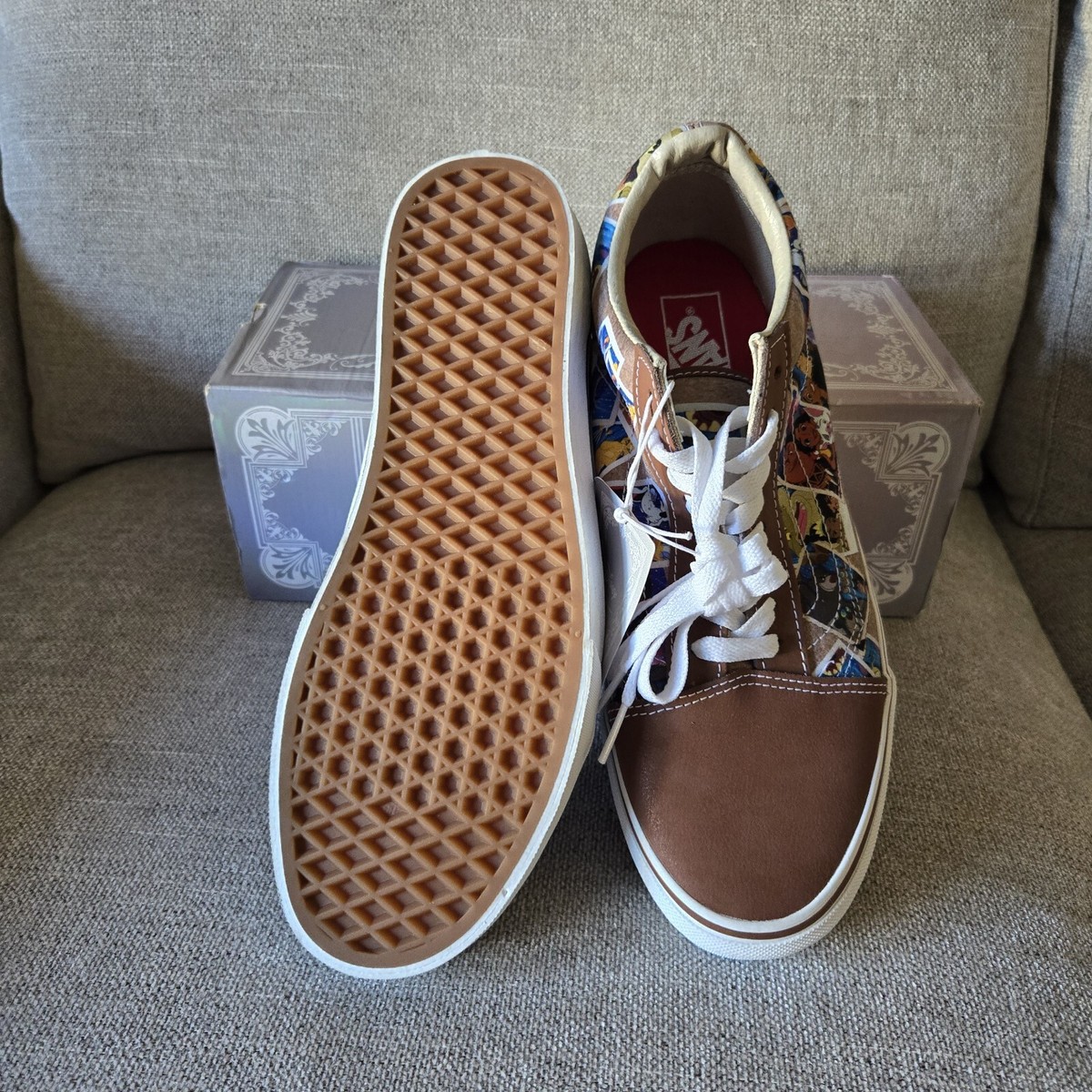 Alpina Race DU JR サイズEU35　新品未使用 Size 10 - VANS Disney x Old Skool Scrapbook for sale online