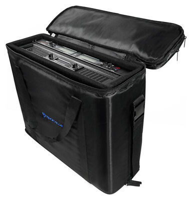 Rockville RRB35 3U Rack Bag Double-Sided Case with 16'' Depth + Shoulder Strap