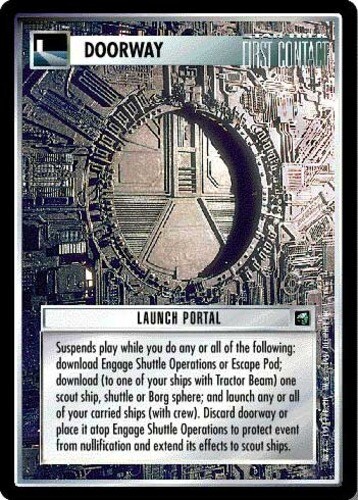 Star Trek: Launch Portal [Ungraded] First Contact STCCG Decipher 1E | eBay