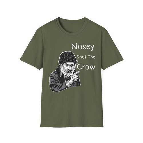 Brassic Farmer Jim Retro T-Shirt Men Unisex UK TV Show NOSEY SHOT THE CROW - Picture 28 of 28