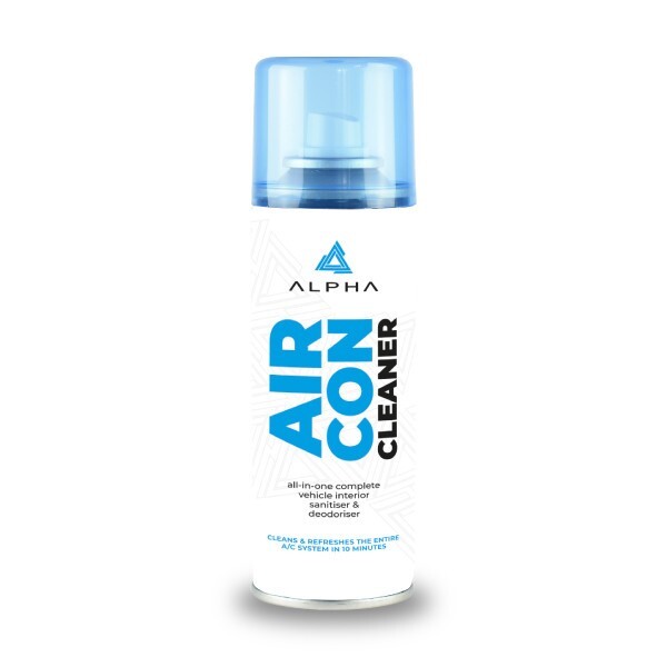 1 x Alpha Detailing Air Con Cleaner 150ml Car Sanitiser & Deodoriser