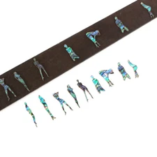 1set (9pcs) Electric Guitar Fretboard Inlay Color Inaly Guitar Luthier Supply